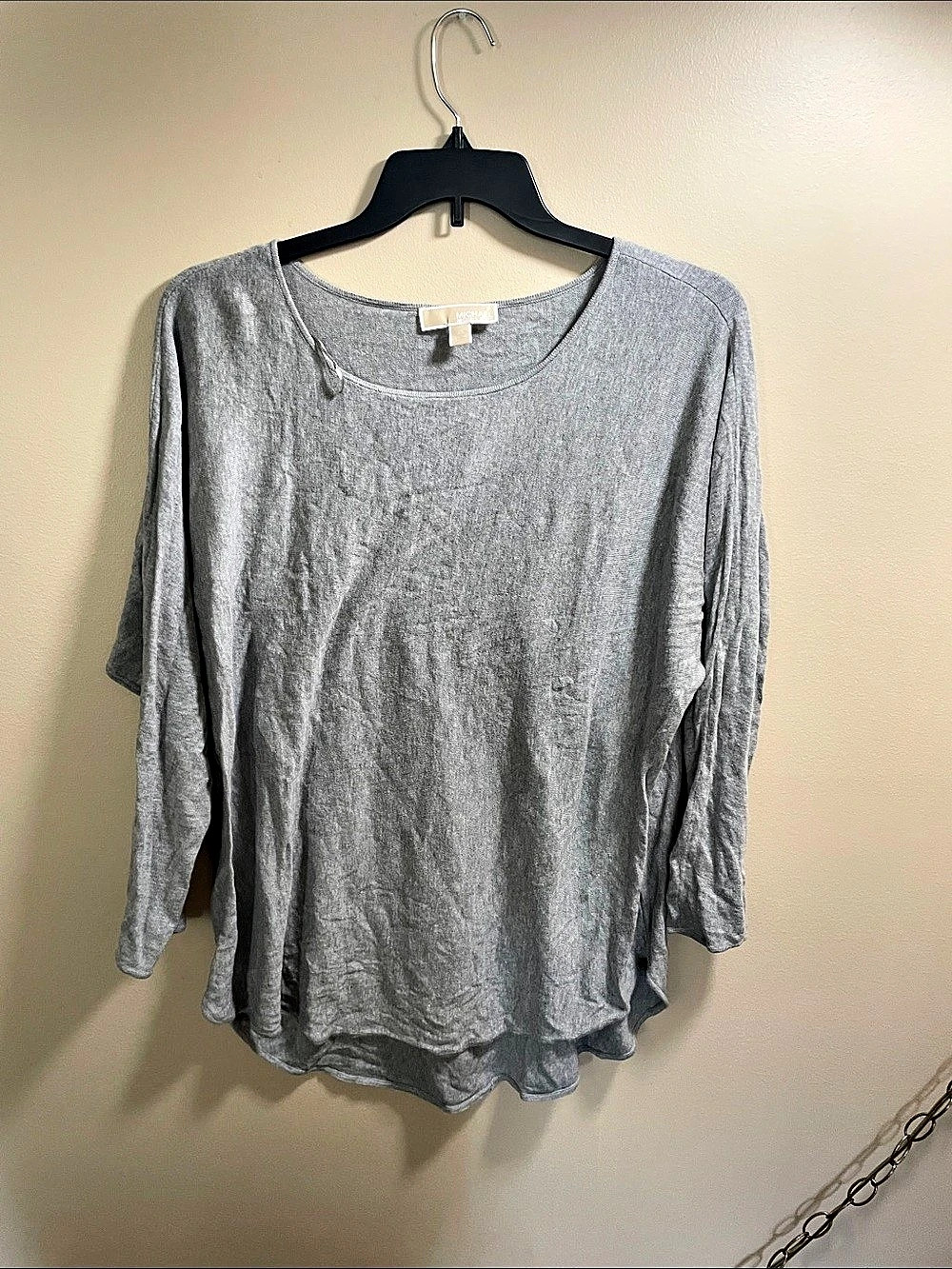 Michael Kors Gray Long Sleeve Tunic Size 2X